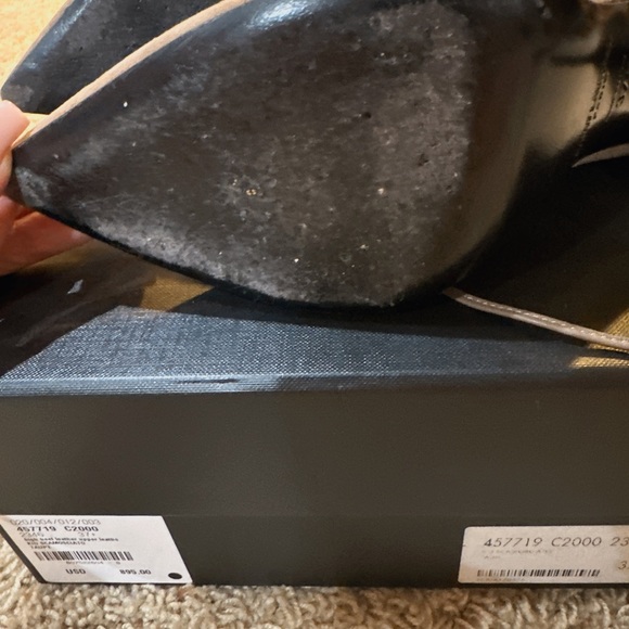 YSL lace up pumps.  Excellent condition.  Size 37 - Picture 2 of 4